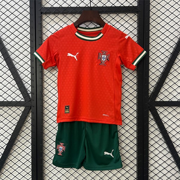 Camiseta Portugal Replica Primera Ropa Niño 2025